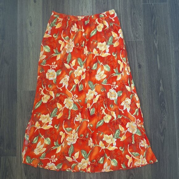 💙 Melrose Collectibles Maxi Skirt - 100% Rayon - Picture 7 of 8